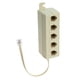 thumbnail image 3 of Separador De Teléfono, Separador De Línea De Enchufe RJ11 6P4C 1 - Sunnimix Divisor de teléfono, 3 of 8