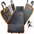 thumbnail image 1 of Dog mat for car back seat, 135 x 148 cm black, 1 of 5