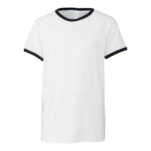 Clique Playlist Youth Ringer Tee