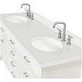 thumbnail image 6 of Ariel D073dwqovo Kensington 73" Free Standing Double Oval Basin Vanity Set - Grey, 6 of 7