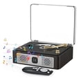 thumbnail image 2 of Bluetooth CD Player Desktop CD Players for Home Built-in Speakers Rechargeable Headphone Jack Vintag, 2 of 5