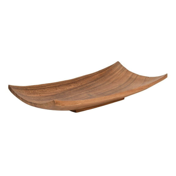 Elegantly Long Rectangular-Shaped Mango Tree Wood Serving Platter