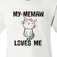 thumbnail image 4 of Inktastic My Memaw Loves Me Girls Youth T-Shirt, 4 of 5