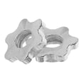 thumbnail image 4 of 2 piezas de collares de barra, collares de mancuernas, abrazaderas de tornillo para mancuernas para barra de 25 mm/0,98 pulgadas para gimnasio en casa Estilo C, 4 of 8