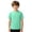 Mint Green, variant on Boys Solid Color Summer Long Sleeve Rash Guard Swimwear Beach Sun Top Clothes