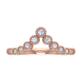 thumbnail image 3 of 1/5 Carat Diamond Anniversary Ring Enhancer for Women in 14K Rose Gold(Ring Size 10.5) (SI1-SI2 Clarity) - IGI Certified, 3 of 7