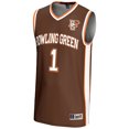 thumbnail image 2 of Male GameDay Greats #1  Brown Bowling Green St. Falcons  Lightweight Basketball Jersey, 2 of 4