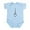Sky Blue, variant on CafePress - Bebe Infant Bodysuit - Baby Light Bodysuit, Size Newborn - 24 Months