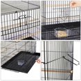 thumbnail image 3 of UPZE  Length Flight Bird Cage Iron Flight Parrot Cage for Small Parrots Parakeets Cockatiels Budgies Conures Quaker Parrot,, 3 of 5