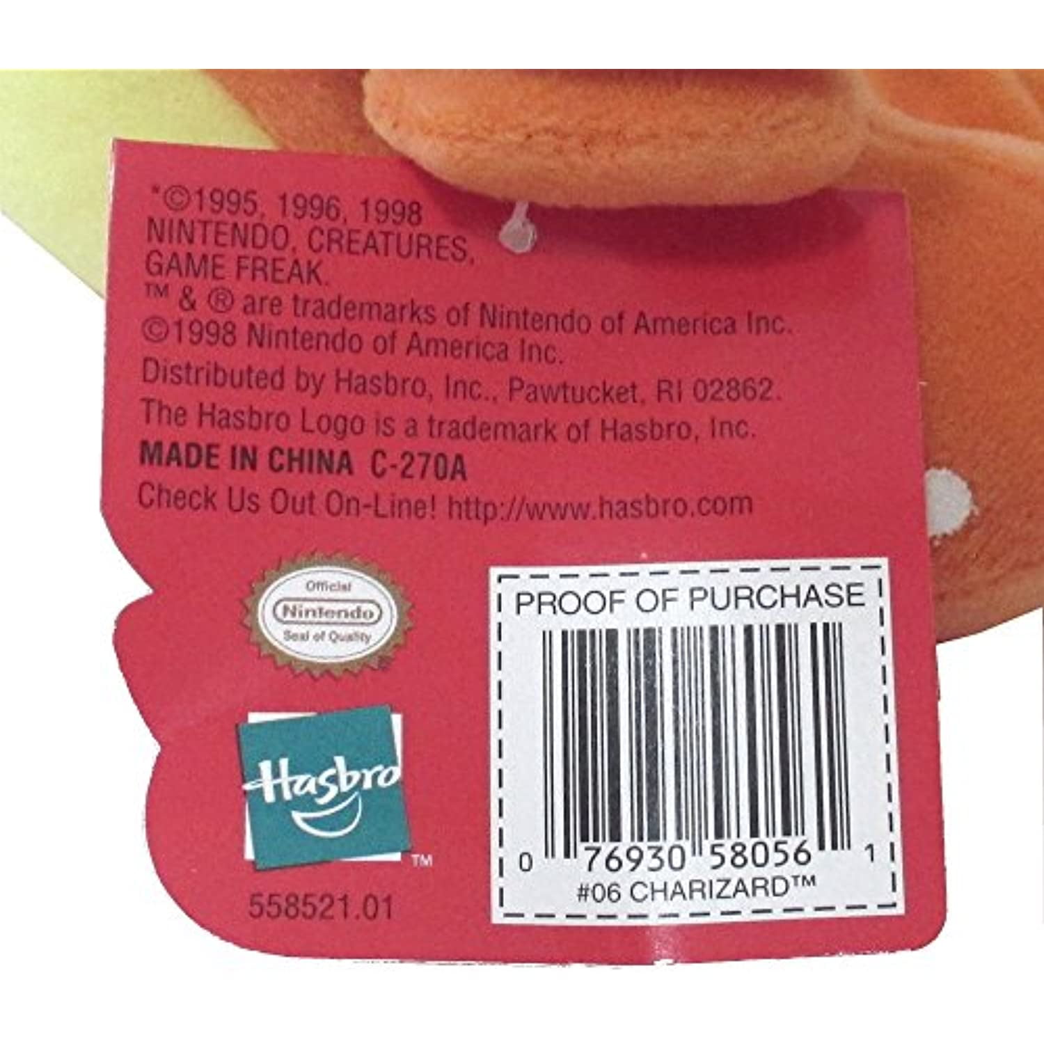 pokemon charizard plush beanie #06