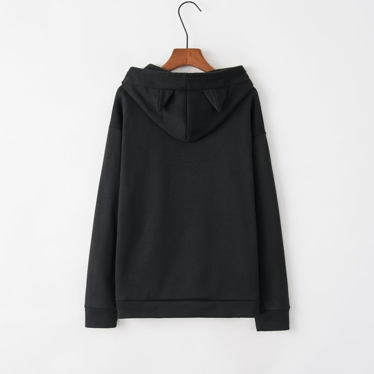 Ladies deals black sweatshirts