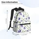 thumbnail image 2 of Disketp Purple Chicory Mochila Ligera Clásica con Múltiples Bolsillos, Mochila Casual para Hombre y Mujer, Ideal para Escuela, Trabajo y Viajes, 2 of 6