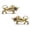 Bronze, variant on SnowOwl Brass Bull Statue 2pcs, Small Cow Figure Statues Ox Sculptures, Perfect Decor Home Table Decoration Office Desk Animal Ornament Figurine (Bronze-5)