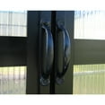 thumbnail image 5 of Riverstone Industries Monticello MONT-20-BK 8 x 20 Ft. Black Greenhouse, 5 of 7
