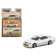 Tarmac Works Toyota Mark II JZX100  VERTEX  Lamley Special  White