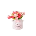 thumbnail image 1 of Artificial Bonsai Tree Ceramic Pot Fake for Home Office Desk Decor Low Maintenance Shelf Table Centerpiece Realistic Multicolor Flowers for Indoor Decoration, 1 of 6