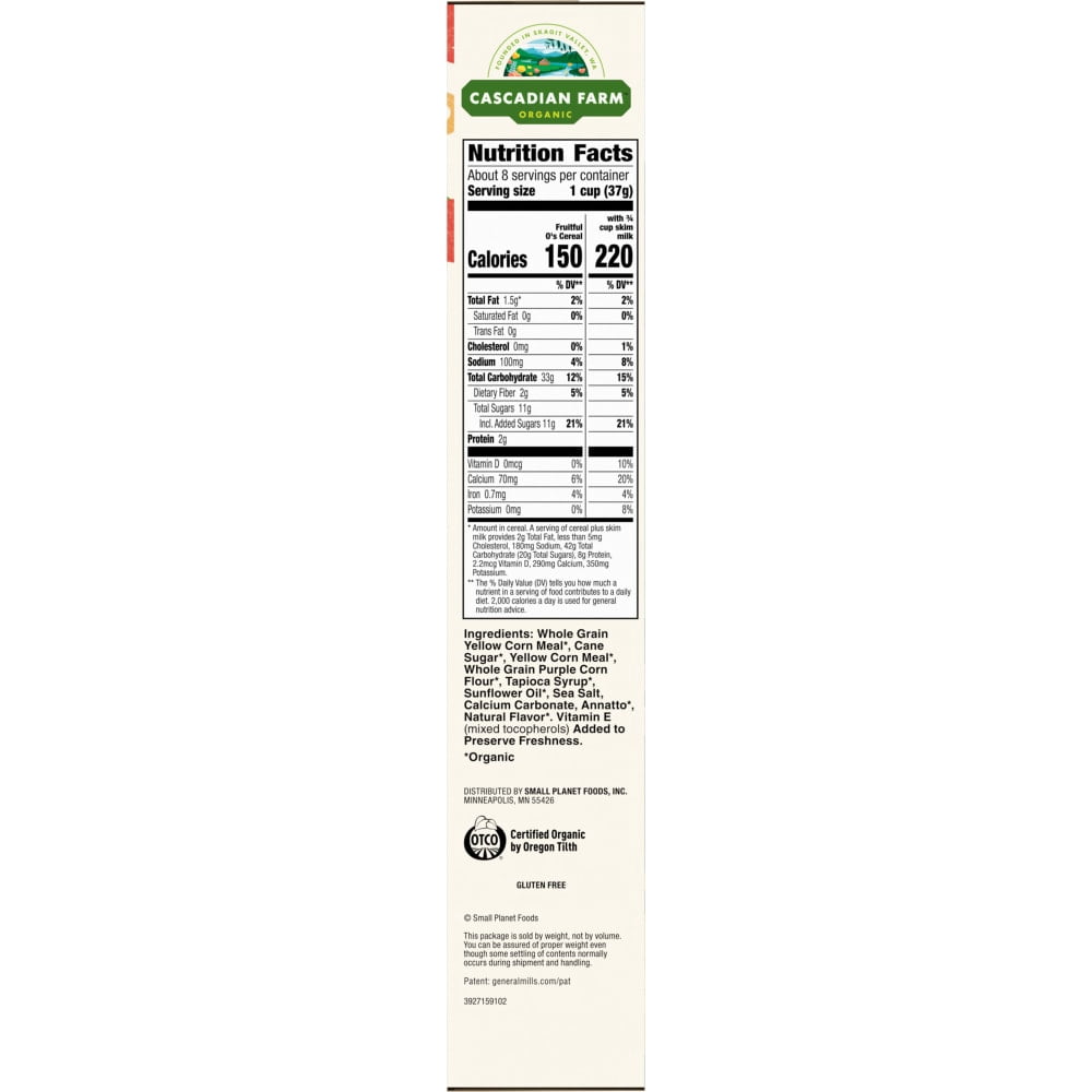 Cascadian Farm Fruitful Os Cereal
