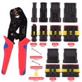 thumbnail image 2 of Amliber 709 piezas 43 kits de conectores de cables automotrices impermeables con engarzadora de cables de trinquete 1/2/3/4/5/6 pines conectores eléctricos automotrices con kit de herramientas de enga, 2 of 5