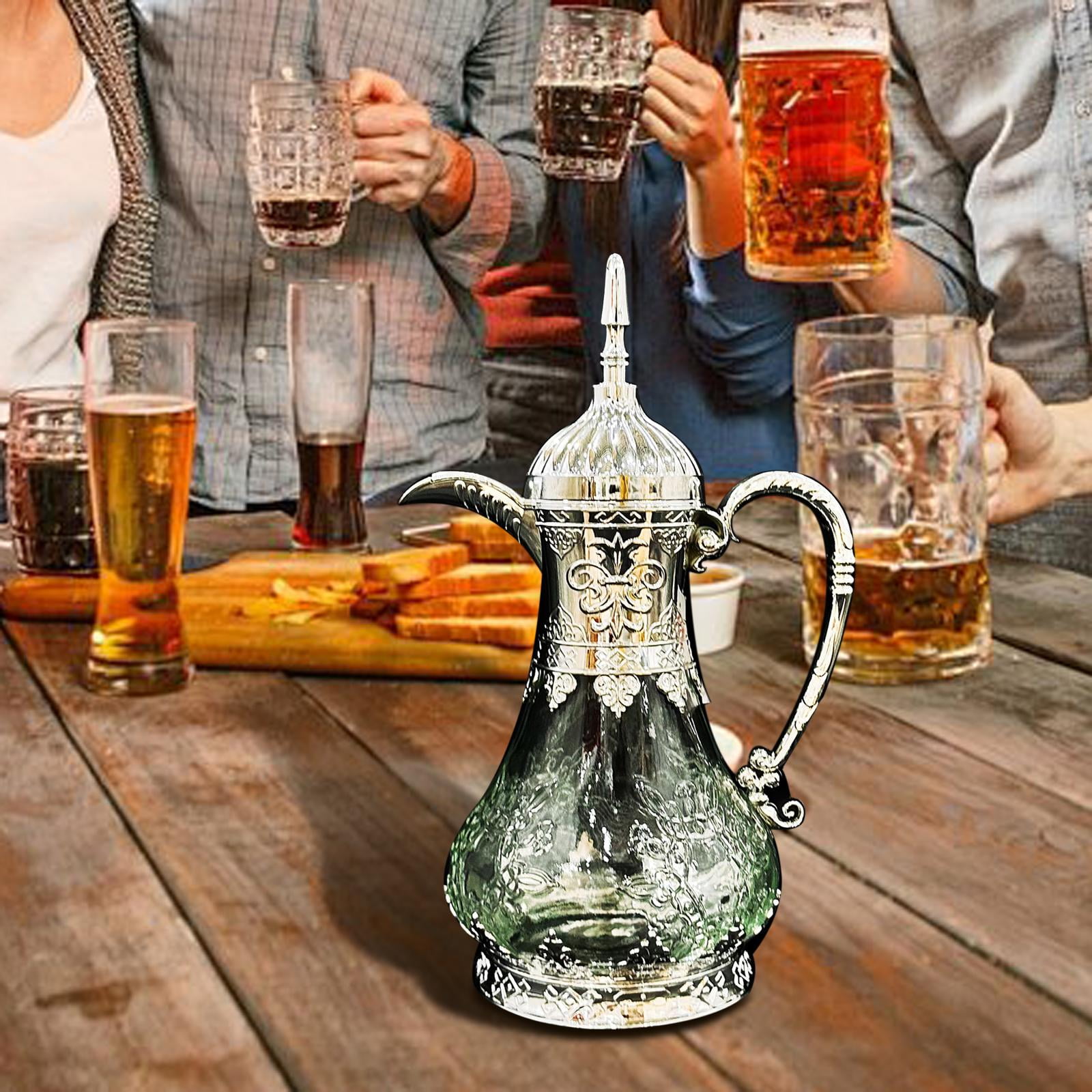 Kokiya Arabic Coffee Pot Beverage Dispenser Tea Pitcher for Home Camping Gatherings