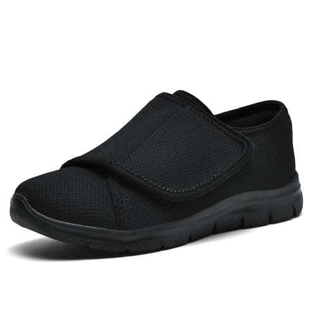 YOURDIARY Women's Walking Shoes Adjustable Closure Breathable Lightweight Wide Width Casual Shoes