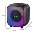 thumbnail image 3 of Bocina Bluetooth Aiwa Portatil 40w Con Función Tws Aw-b81 Negro Negro, 3 of 4