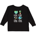 thumbnail image 3 of Inktastic Earth Day Plant a Tree Save the Bees Save the Seas Love Your Mother Earth Boys or Girls Long Sleeve Toddler T-Shirt, 3 of 5