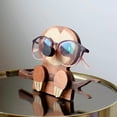 thumbnail image 5 of CreativeArrowy Eyeglass Frame Small Ornaments Desktop Stand Glasses Holder Imitating Animal Series Home Decoration Miniature Model, 5 of 15