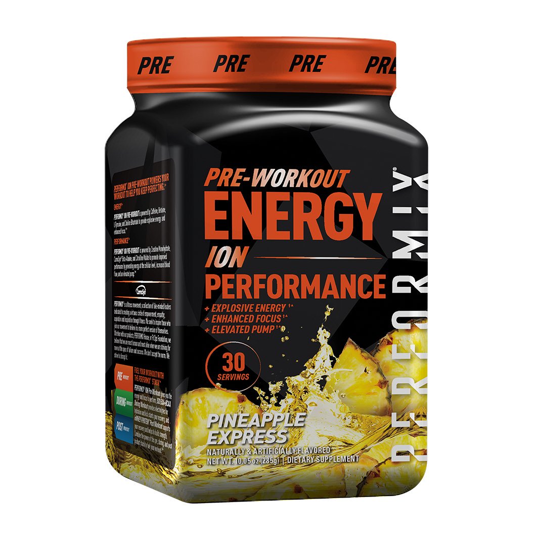 Performix ION Pre-Workout Powder, Pineapple Express, 30 Servings