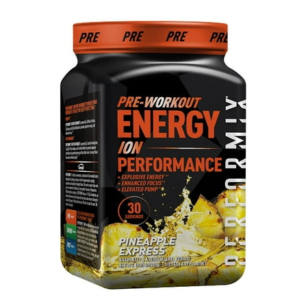 Performix ION Pre-Workout Powder, Pineapple Express, 30 Servings