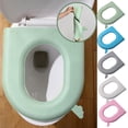 thumbnail image 5 of Waterpoof Soft Toilet Seat Cover Bathroom Washable Mat Cushion- Pad X1R9, 5 of 9