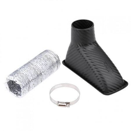 

price crash Carbon Fiber Universal Car Turbo Turbine Inlet Pipe Air Funnel