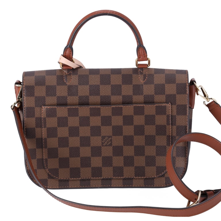 Louis Vuitton Beaumarchais Top Handle Bag Handbag Brown Damier 