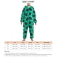 thumbnail image 5 of Pijamas de una pieza con estampado de patrones de animales de dibujos animados de Jammies con capucha para niños para uso doméstico, 5 of 5