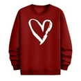 thumbnail image 6 of PNTUTB Fashion Valentine's Day Print Loose Comfort Casual Long Sleeves Crew Neck Pullover Sweatshirts for Men, 6 of 6