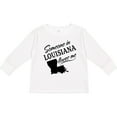 thumbnail image 3 of Inktastic Someone in Louisiana Loves Me Boys or Girls Long Sleeve Toddler T-Shirt, 3 of 5