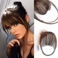 thumbnail image 1 of Extensiones de flecos de cabello humano Brillar 100% Real, 1 of 5