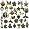 thumbnail image 1 of 31Pcs/Set Fruit Animal Mixed Enamel Charms Pendants DIY Jewelry Making Craft, 1 of 5