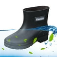 thumbnail image 5 of NOKIO Waterproof Short Rubber Rain Boots For Women Women Boots Short Rain Boots For Womens Ankle Waterproof Rainboot Slip On Garden Boot Rubber Shoes Women'S Ankle Rain Boots, 5 of 5