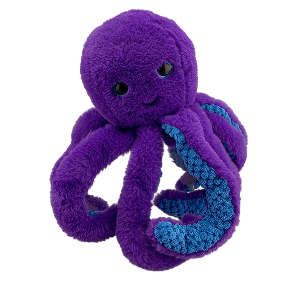 Otto The Octopus 8 inch Plush Stuffed Sea Creature, Marine Animal Toy
