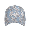 thumbnail image 2 of Naloa Original Classic Low Profile Hat Men Women Baseball Cap Dad Hat Adjustable Unconstructed Lily Flower Print Cap, 2 of 9