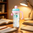 thumbnail image 4 of CQCYD Plastic Cup 1200ml, Handle Straw Tumbler Leak Proof, Reusable Water Bottle, Large Capacity Drinking Container for Outdoor Sports Travel Office and Daily Hydration, 4 of 5
