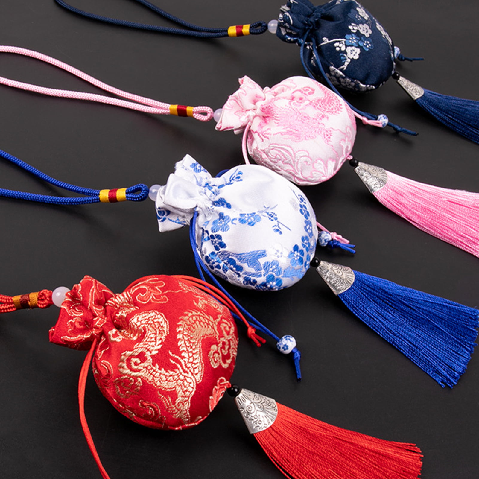  handrong 30Pcs Silk Coin Bags Brocade Coin Bags Pouches Jewelry Gift  Bag Candy Sachet Pouch Small Chinese Embroidered Organizers Pocket for  Women Girls Dice Necklaces Earrings Bracelets : Clothing, Shoes 