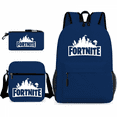 thumbnail image 2 of Boys And Girls Multi-functional Bag, Wear-resistant Burden Reduction, Three-piece Set, Suitable For School, Outdoor-week, 2 of 5