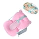 thumbnail image 3 of Asiento de baño para bebé, alfombrilla de soporte de seguridad, malla de malla, lavable, transpirable, suave, ducha para niños pequeños, cojín para el cuerpo con correas, rosa Scienceny  BA000371-01, 3 of 7