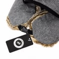 thumbnail image 4 of WITHMOONS Wool Russian Hat Winter Trapper Cap Faux Fur SL7883 (Grey), 4 of 4