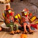 thumbnail image 4 of Decoración de Acción de Gracias, adornos en forma de pavo, muñeco de pavo sin rostro, decoración de fiesta de cosecha, 2 uds., 4 of 5