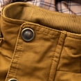 thumbnail image 5 of Winter Jackets for Men, Men's Winter Thickened Plus Size Padded Windproof Warm Cotton Padded Coat, 5 of 8