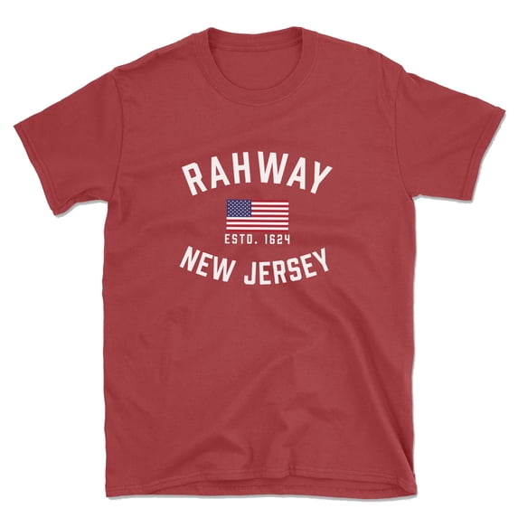 Rahway New Jersey Patriot Men's Cotton T-Shirt