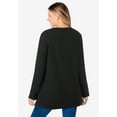 thumbnail image 2 of Woman Within Plus Size Ultra Soft Waffle Thermal Sweatshirt, 2 of 5