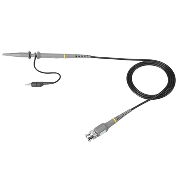 Kit de 2 sondas de osciloscopio de precisión BNC, pinza de osciloscopio de 100 MHz, cable de prueba conmutable 1X/10X
